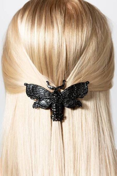 Spinka KILLSTAR Death Moth Barrette Czarna