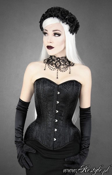 gorset RESTYLE WH BROCADE OVERBUST