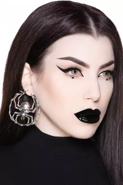 kolczyki KILLSTAR Deadly Hoop Silver