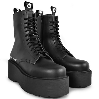 buty rockowe ALTERCORE Auren Vegan Black