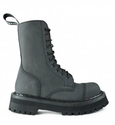 glany ALTERCORE 353 Vegan Nubuck Black 10 - Dziurkowe