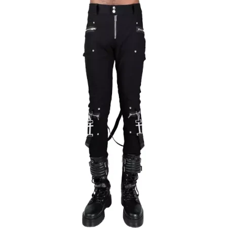 Spodnie KILLSTAR Office Riot Strappy