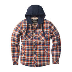 jacket WCC Sherpa Lined Flannel Brown/Orange