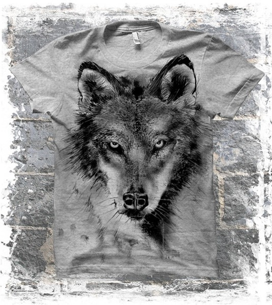 wolf grey t shirt