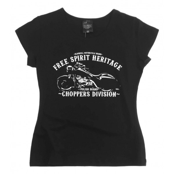 Short sleeve T-Shirt CHOPPERS DIVISION HERITAGE lady