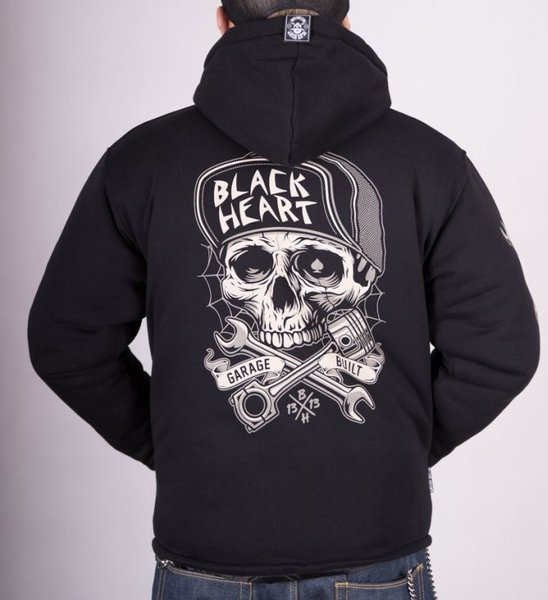 black heart hoodie
