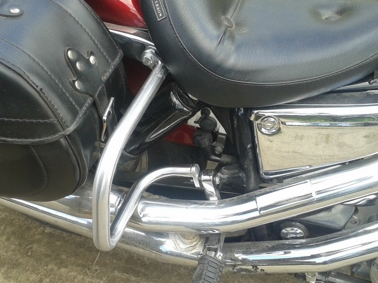 back engine guards EXTRA HONDA VT 1100 SHADOW SPIRIT C (SC23) Brands \ M \ METALROUTE