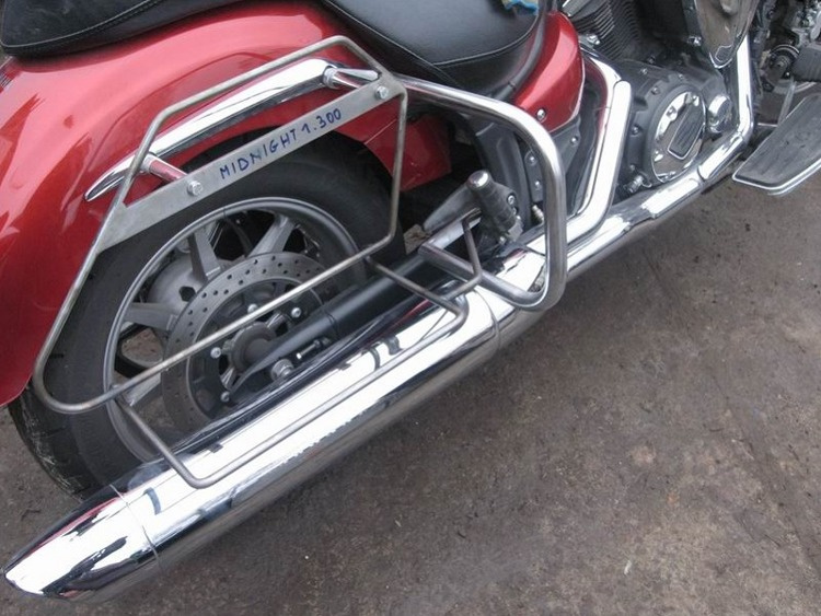 yamaha road star engine guard