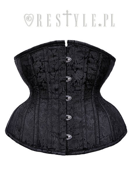 corset RESTYLE CU10 Black Brocade Underbust