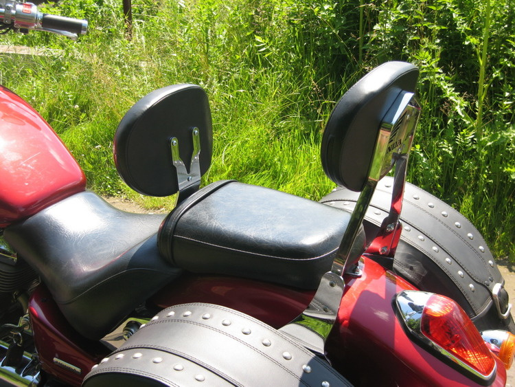 driver backrest HONDA VTX 1800 C CUSTOM Brands \ M \ METALROUTE