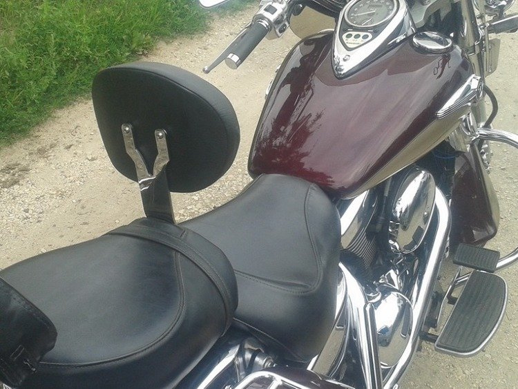 kawasaki vulcan s driver backrest