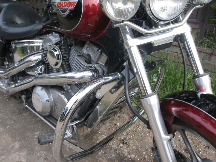 front engine guards EXTRA 2 HONDA VT 1100 SHADOW SPIRIT C (SC23) Brands \ M \ METALROUTE