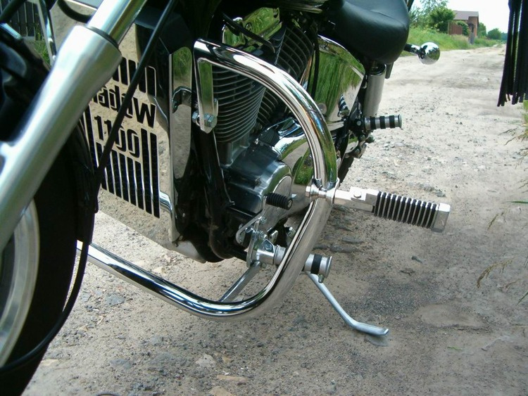 front engine guards EXTRA HONDA VT 1100 SHADOW SPIRIT (SC18) Brands \ M \ METALROUTE