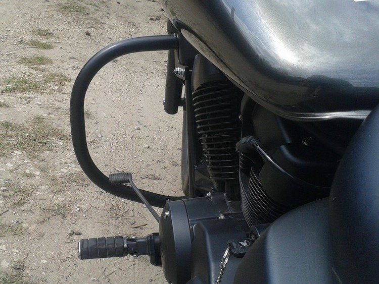 front engine guards EXTRA HONDA VT 750 SHADOW SPIRIT BLACK (RC53