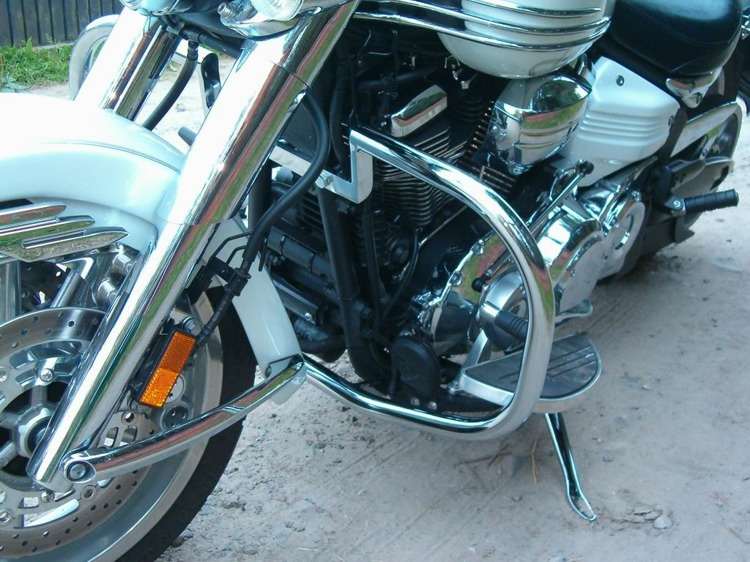 Front Engine Guards Extra Yamaha Xv 1900 Midnight Star Brands M Metalroute Accessories Chrome Motorcycle Accessories Metalroute Pl Rock Shop And Motorcycle Shop