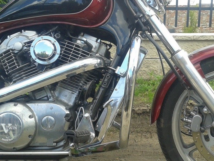 front engine guards STANDARD HONDA VT 1100 SHADOW SPIRIT C (SC23) Brands \ M \ METALROUTE