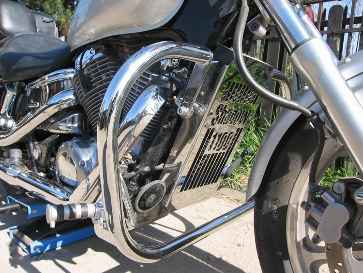 front engine guards STANDARD HONDA VT 1100 SHADOW SPIRIT (SC18) Brands \ M \ METALROUTE