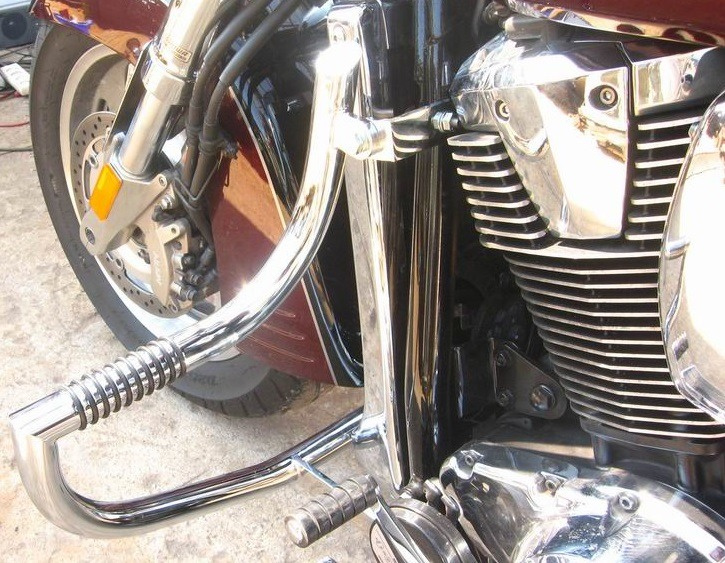 front engine guards with footrests HONDA VTX 1800 R/S/T RETRO Brands