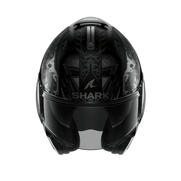 helmet SHARK EVOES KRozen Matte Black Motorcycle Clothes \ Helmets