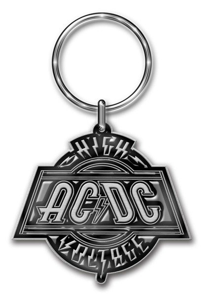 key ring RAZAMATAZ AC/DC High Voltage | Motorcycle Clothes \ Jewellery ...