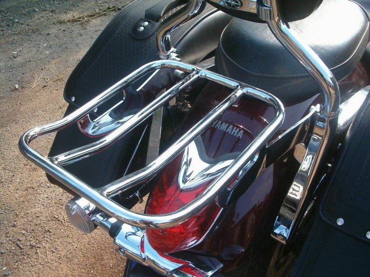 yamaha road star luggage rack