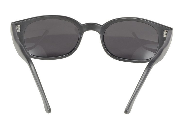 motorcycle sunglasses KD's MATTE BLACK/DARK GREY LENS Brands \ T