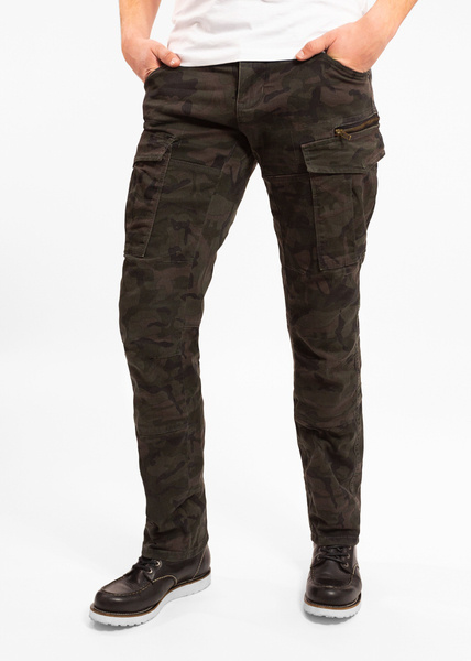 motorcycle trousers JOHN DOE XTM® Stroker Cargo Camouflage UNISEX