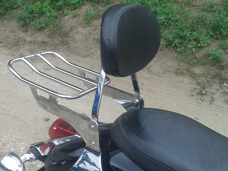 yamaha road star passenger backrest