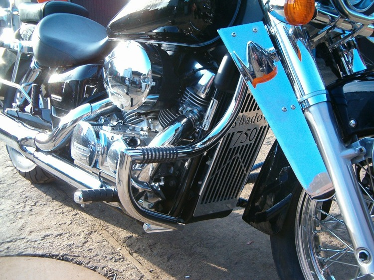 honda shadow 750 fairing with radio