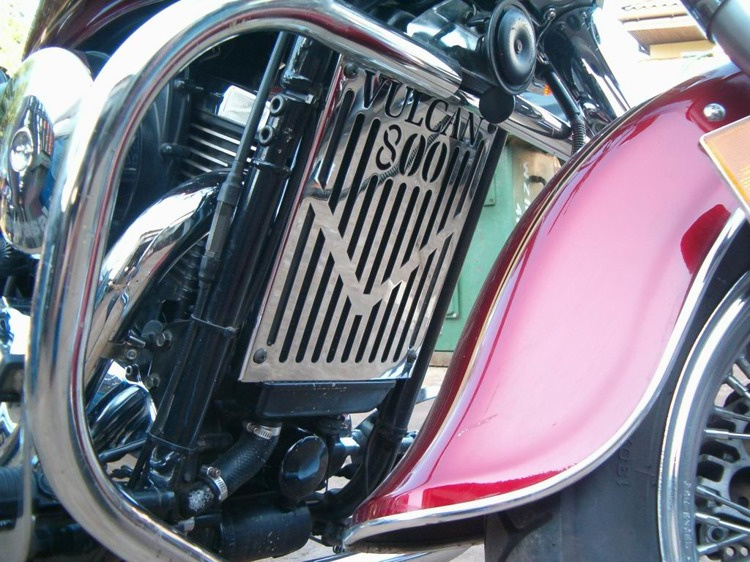 radiator cover KAWASAKI VN 800 VULCAN CLASSIC Brands \ M \ METALROUTE