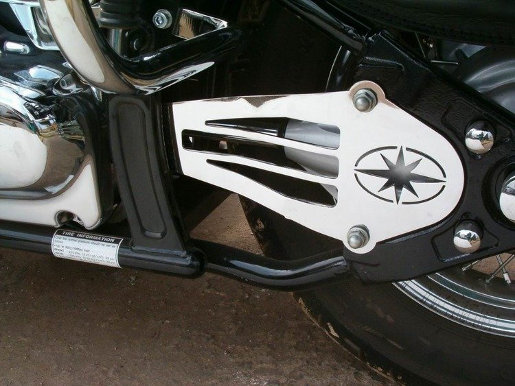 rear swingarm cover YAMAHA XVS 1100 DRAG STAR CUSTOM Brands \ M