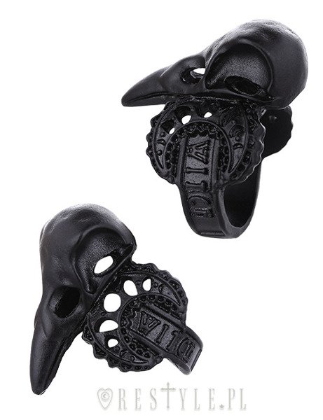 ring RESTYLE WITCH CROW BLACK