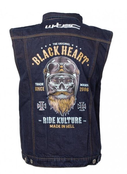 vest BLACK HEART W-Tec Rideman