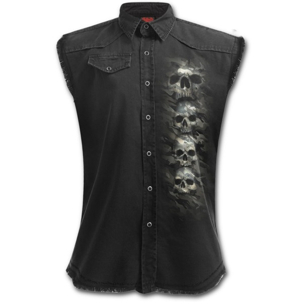 kamizelka SPIRAL Camo-Skull