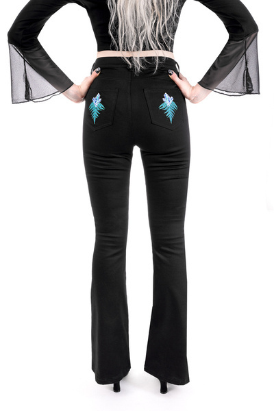 spodnie dzwony RESTYLE Enchanted Forest