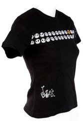 short sleeve T-Shirt Nightmare Before Christmas Jack Heads
