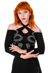 blouse RESTYLE Cathedral Snake
