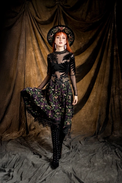 midi skirt RESTYLE Wilderwood