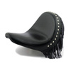 LePera, Monterey solo seat. Smooth with fringes 507137