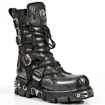 buty rockowe NEW ROCK METALLIC M.591-S2