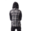 hoodie VIXXSIN Quinn Jacket Mens Grey Check