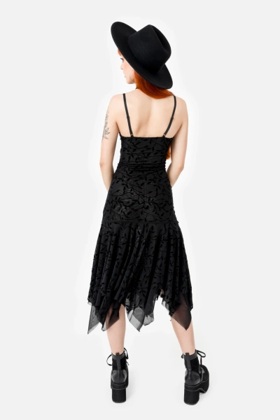 midi dress RESTYLE Fallen Leaves