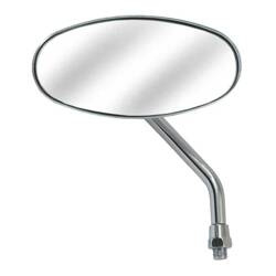 left motorcycle mirror MCS Universal Cataye 10mm Chrome 980657
