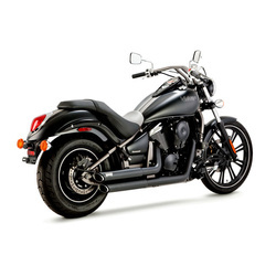 tłumik system 2-2 VANCE & HINES Kawasaki VN900 Classic\Custom Twin Slash Staggered Black 8080350