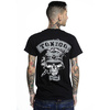 koszulka krótki rękaw TOXICO DEATH HEAD BLACK