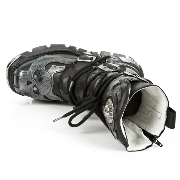 buty rockowe NEW ROCK METALLIC M.107-S2