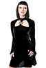 dress KILLSTAR Ziva She's Evil Velvet