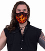face mask SPIRAL Tribal Flames