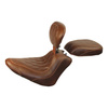 Mustang, Wide Tripper solo seat. With rider backrest 537440