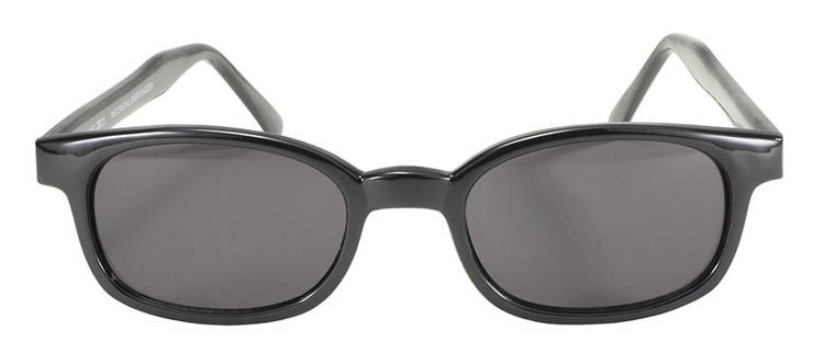 okulary motocyklowe X-KD's PIPE FRAME/SMOKE LENS